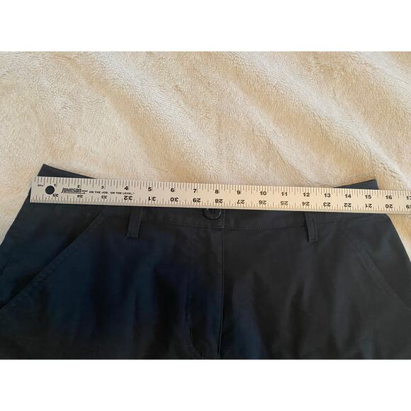 LOVE MOSCHINO SHORTS 8 BLACK FRUIT STICKER RUFFLE MULTI PREPPY UNIQUE FUN CUTE - Picture 12 of 14